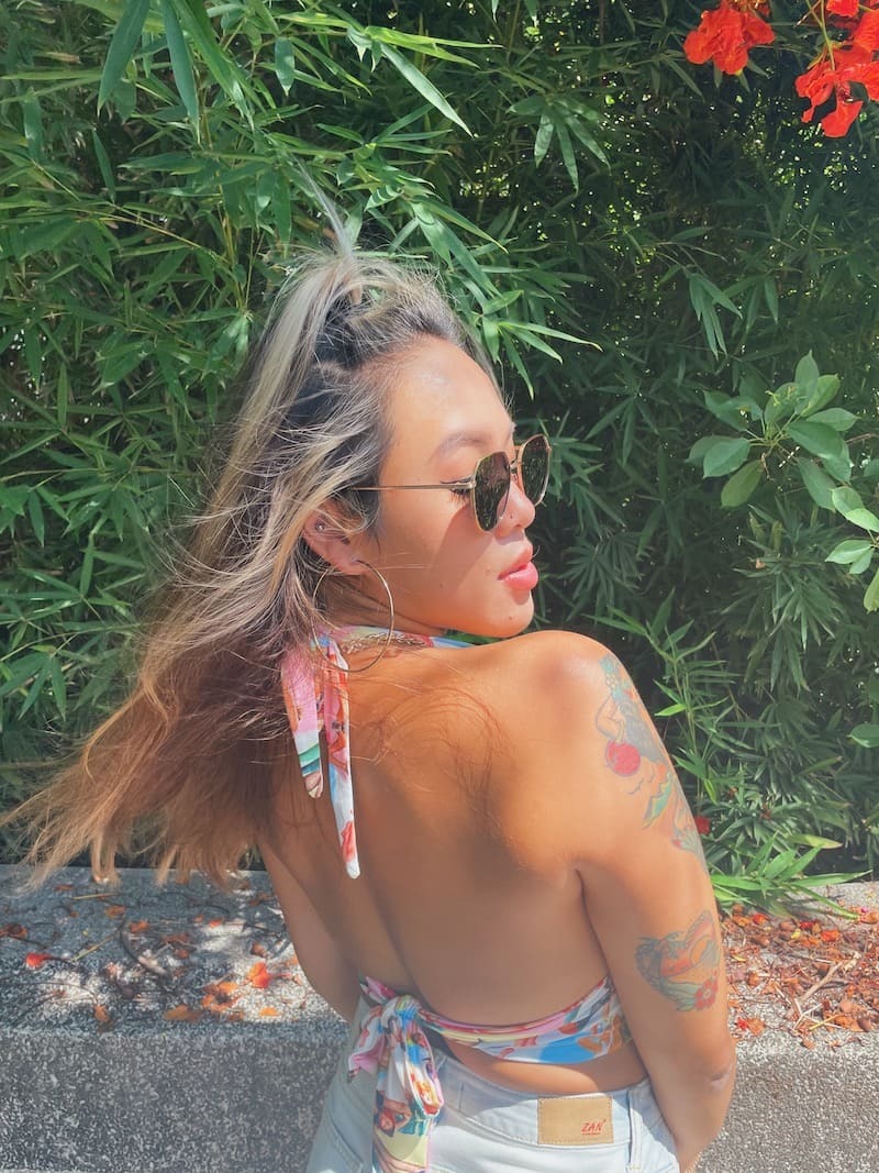 美式復古女郎背心