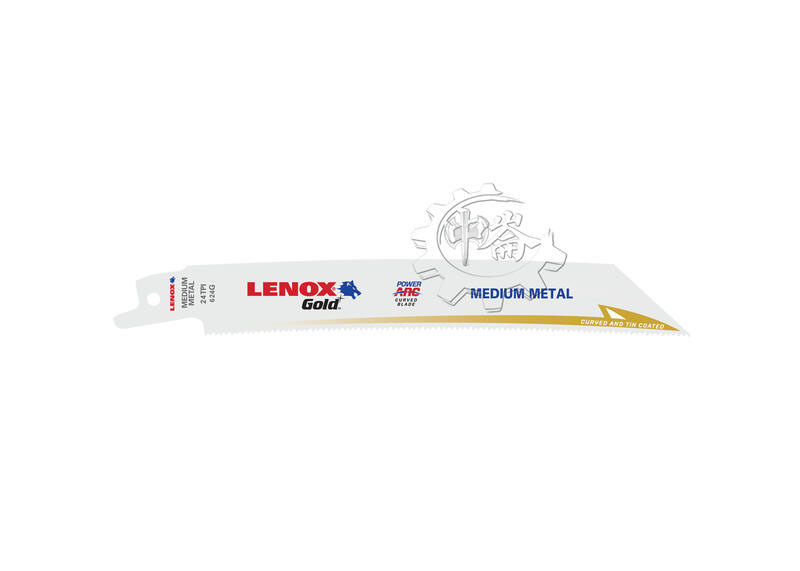 ＊中崙五金【附發票】LENOX狼牌 6"*24T軍刀鋸片 型號:624GR 適用於薄金屬