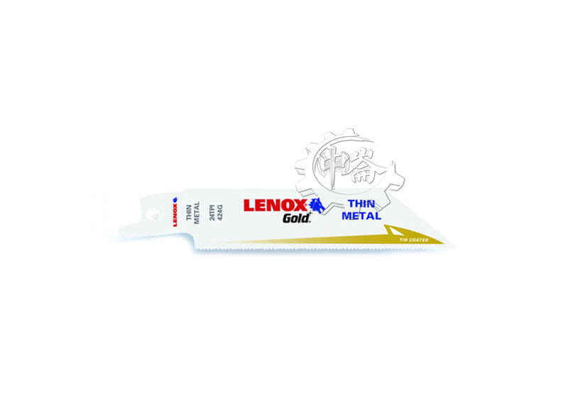 ＊中崙五金【附發票】LENOX狼牌 4"*24T軍刀鋸片 型號:424GR 適用於薄金屬