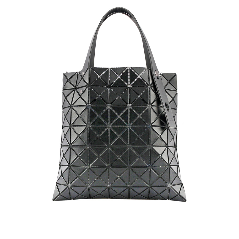 【ISSEY MIYAKE三宅一生】BAO BAO PRISM 7X7 霧面手提包(消光黑)