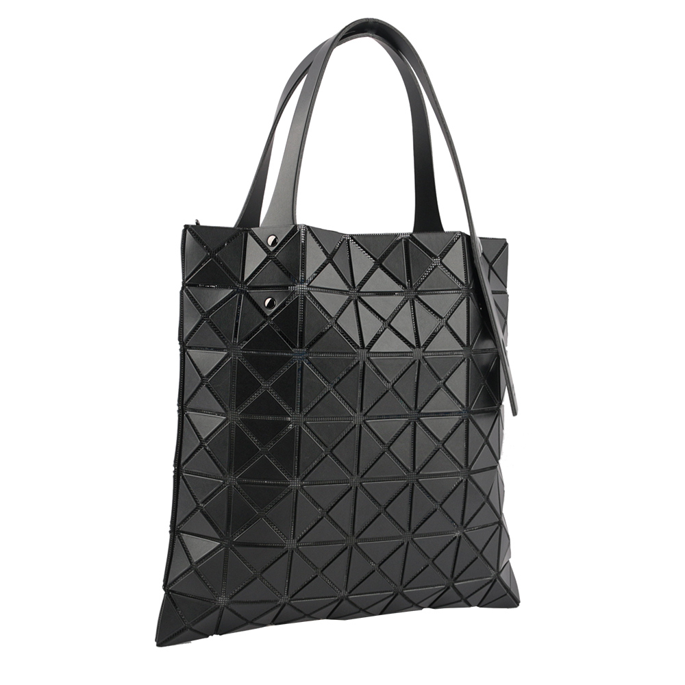 【ISSEY MIYAKE三宅一生】BAO BAO PRISM 7X7 霧面手提包(消光黑)