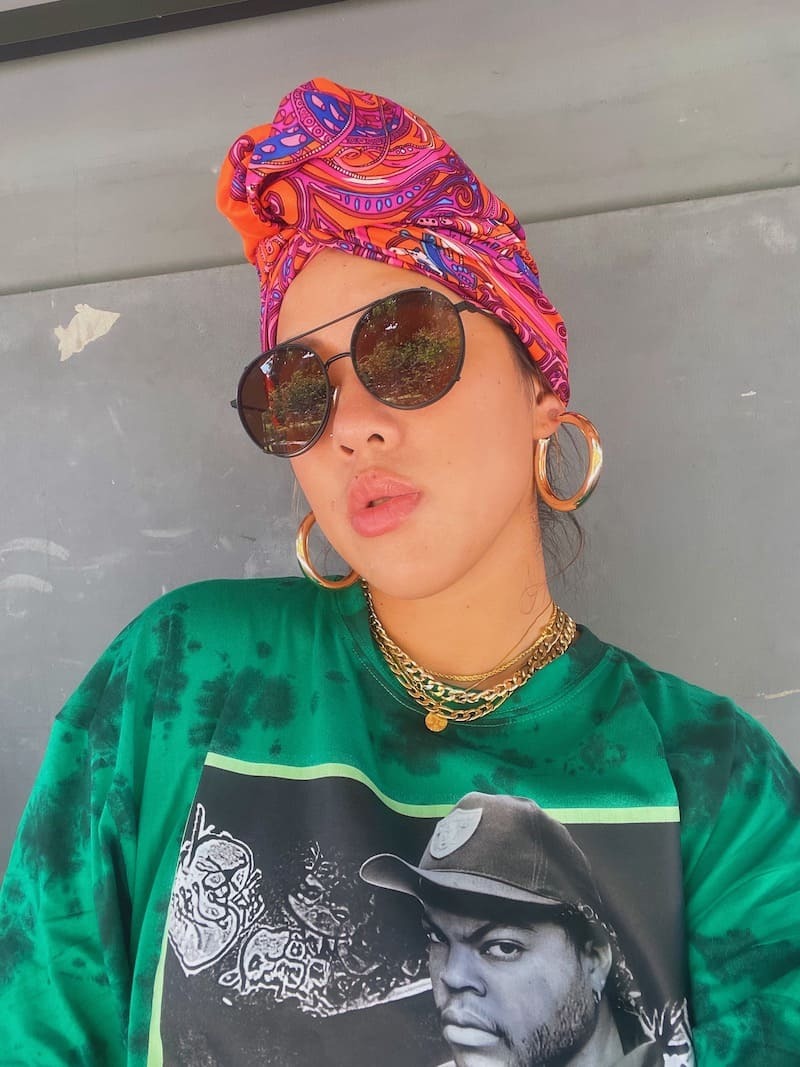 Vintage 茶色黑框墨鏡