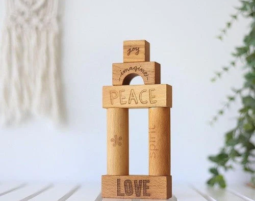 Wooden Story - 和平與愛系列