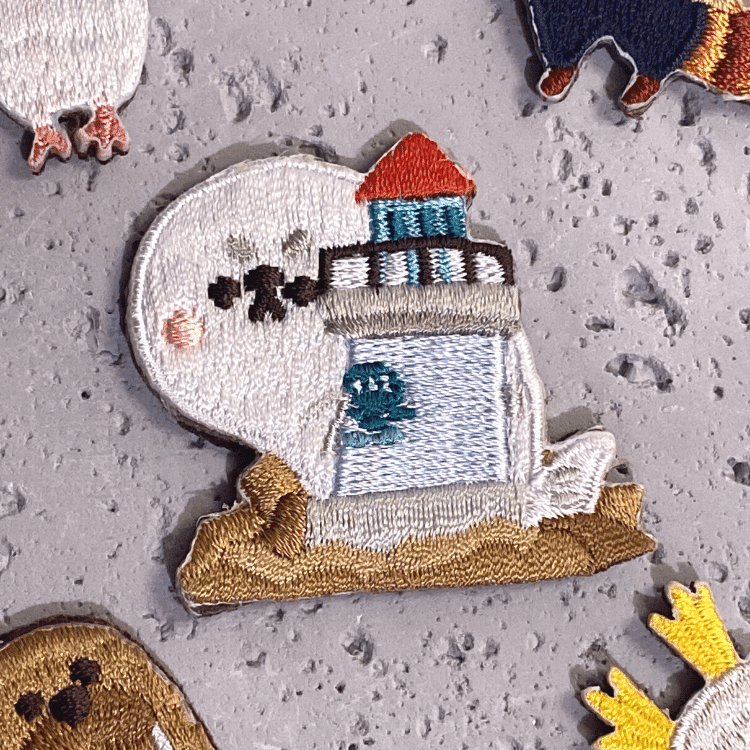 Ocean Park x Littdlework Badge - Seal & Pacific Pier