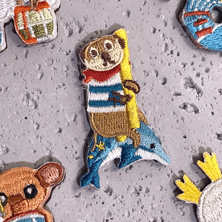Ocean Park x Littdlework Badge - Meerkat & Sea Life Carousel