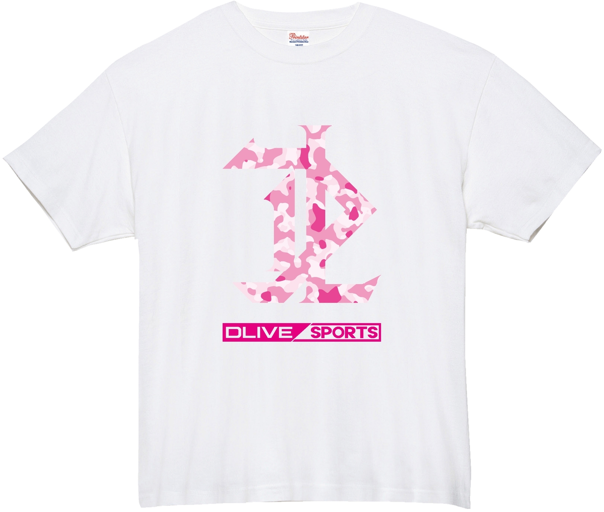 DLIVE 潮流迷彩棉Ｔ恤 00148-HVT (共5色)