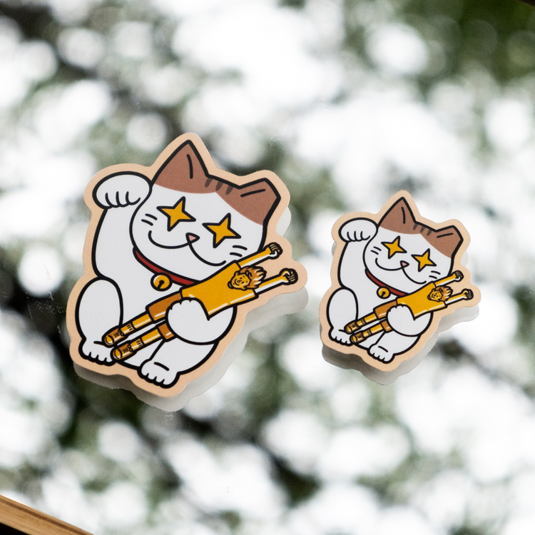 SPPPP｜Flying Boys｜霧面防水貼紙｜招財阿懂