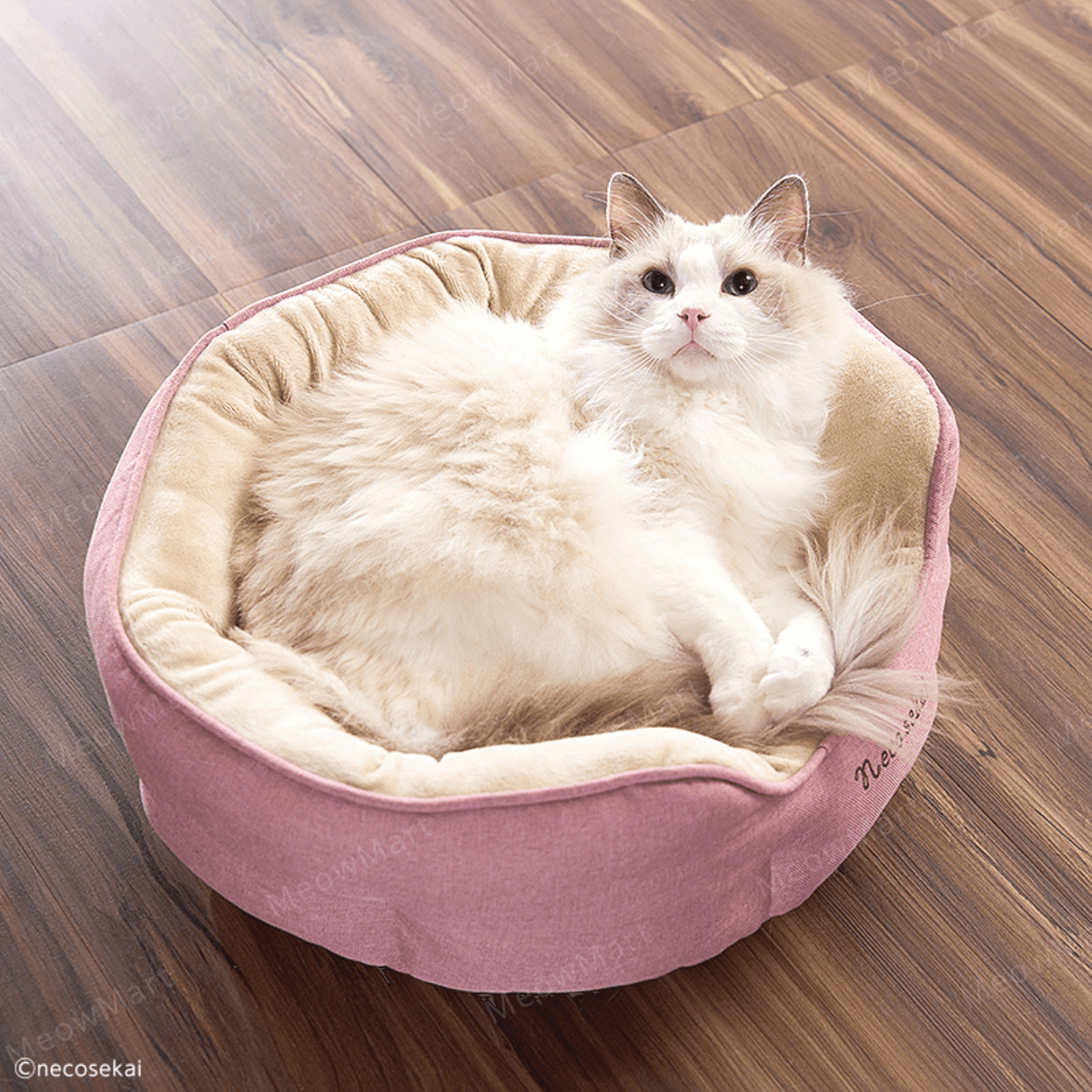 【現貨8折】日本necosekai梳化布保暖貓窩 (絕版款)