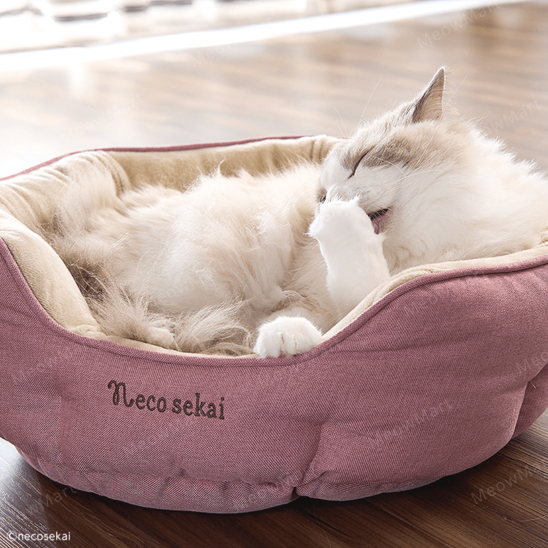 日本necosekai梳化布保暖貓窩 (2022最新款)