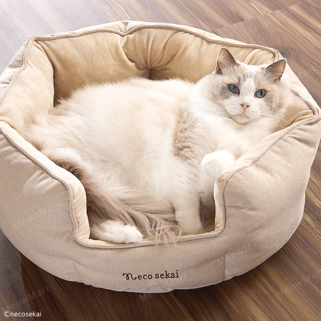 日本necosekai梳化布保暖貓窩 (2022最新款)