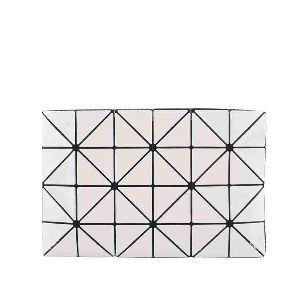 【ISSEY MIYAKE三宅一生】BAO BAO LUCENT 4X6 亮面萬用手拿包(白色)