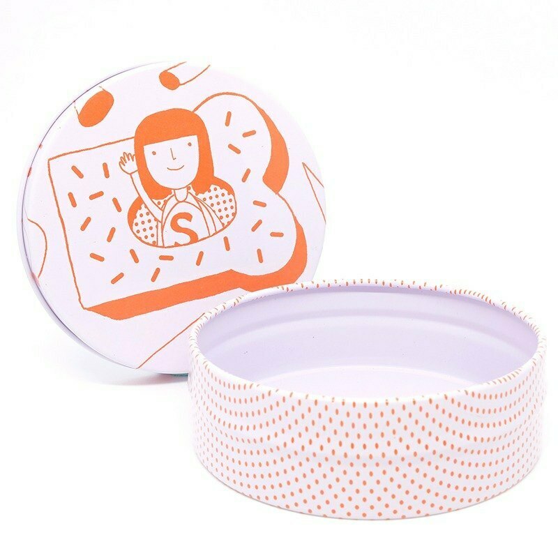 右手超人｜鐵盒｜圓形｜吐司