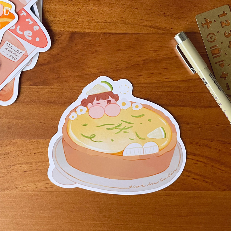 Hoi ホーイ｜絕版｜造型明信片｜檸檬塔