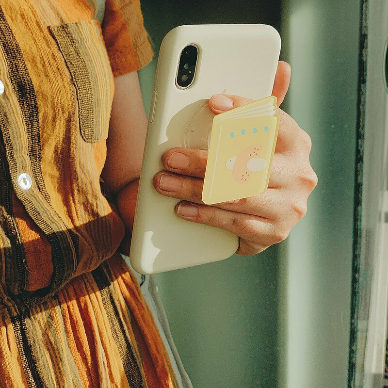 右手超人｜手機氣囊支架｜書