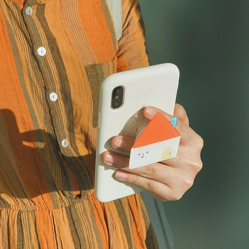 右手超人｜絕版｜手機氣囊支架｜房子