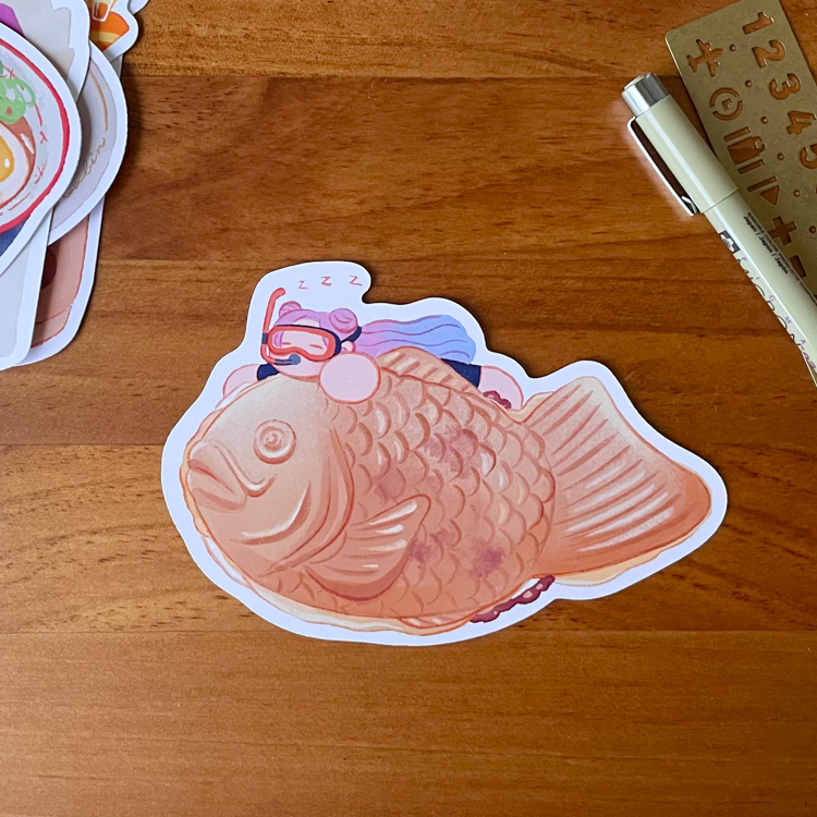 Hoi ホーイ｜絕版｜明信片｜鯛魚燒