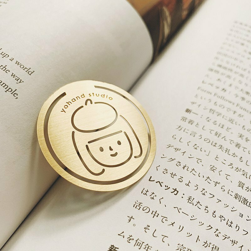 右手超人｜絕版｜黃銅書籤 描圖板｜右手超人