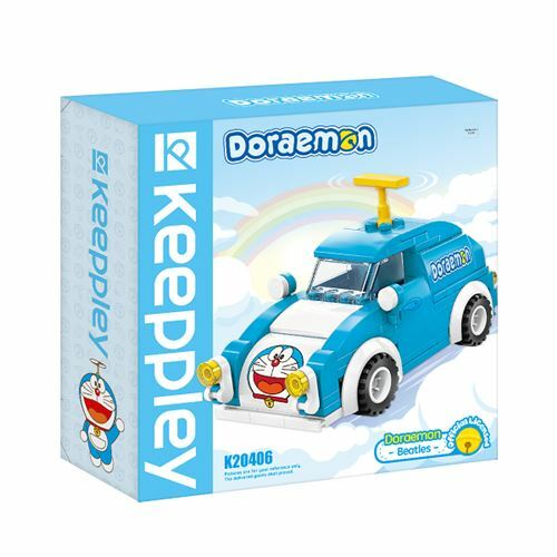 《 QMAN 》哆啦A夢迷你車積木