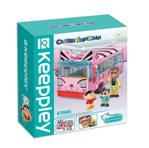 《 QMAN 》蠟筆小新  雙葉幼稚園巴士