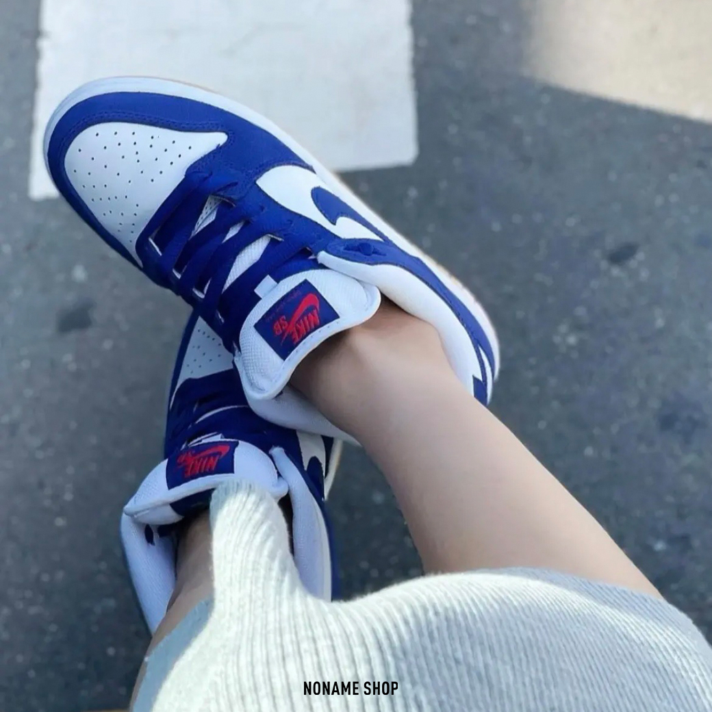 NIKE SB Dunk Low PRM " Los Angeles Dodgers " 洛杉磯道奇 深皇家藍 (男生)