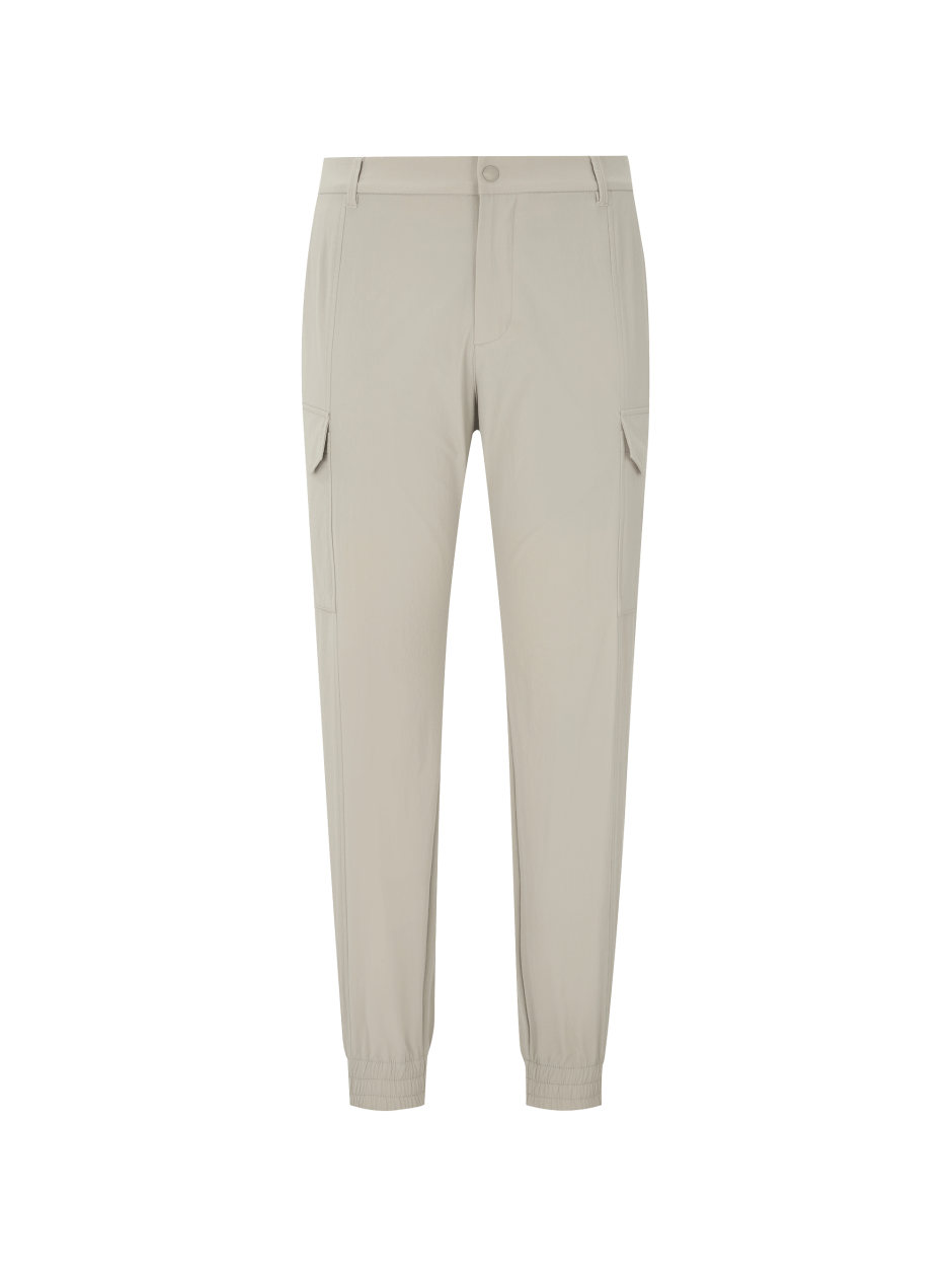 Discovery 輕便 縮口褲 工作褲 長褲 卡其 男