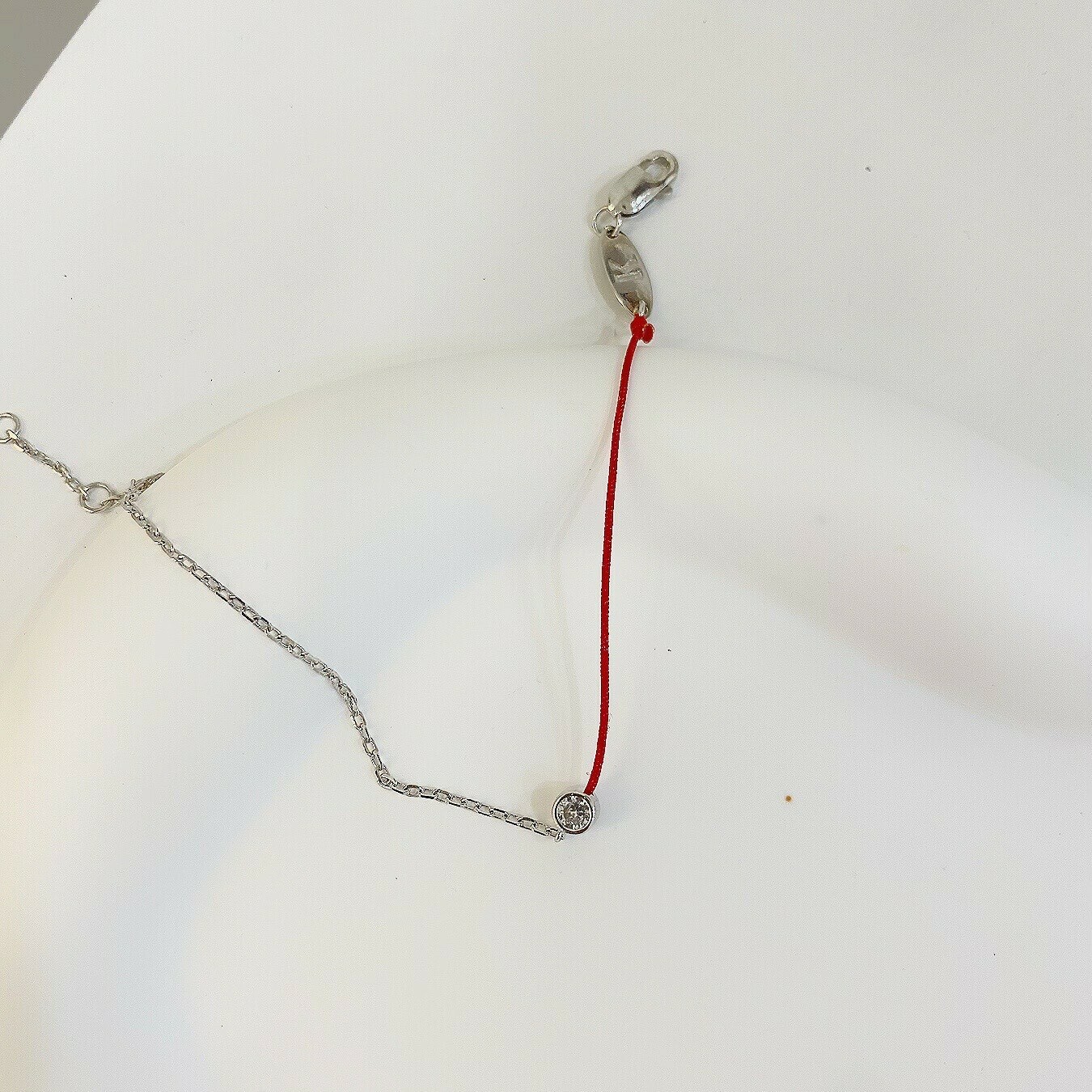 初心．紅繩純銀手鍊