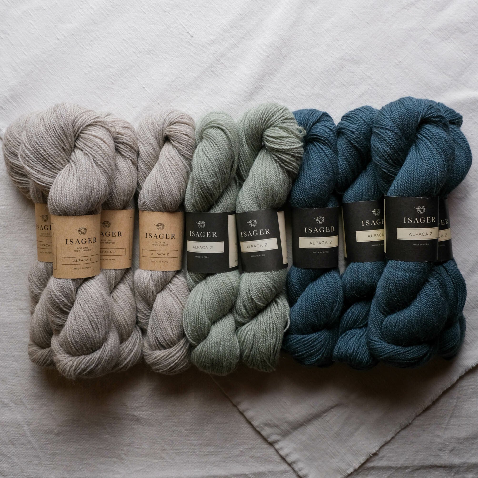 Twist & Turns 神秘團織 -Isager Alpaca2配色包 3