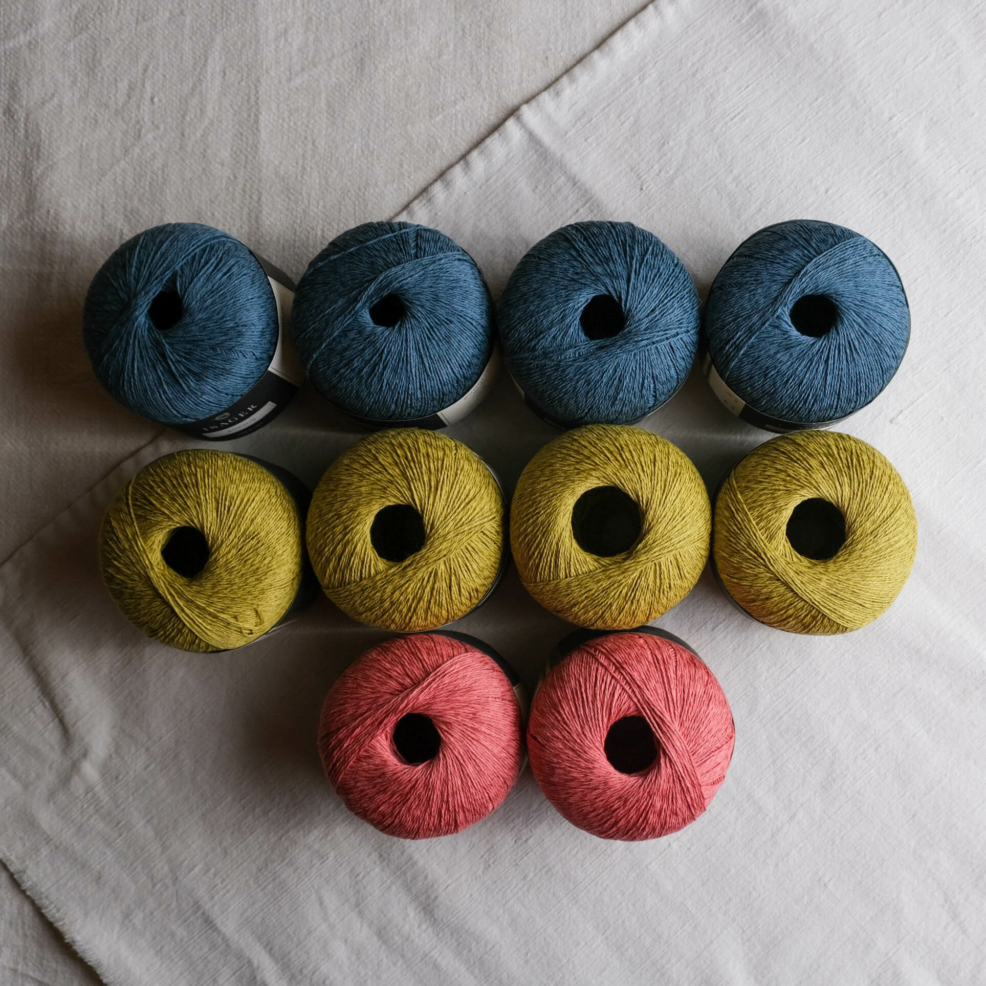 Twist & Turns 神秘團織 -Isager 棉麻線配色包 2