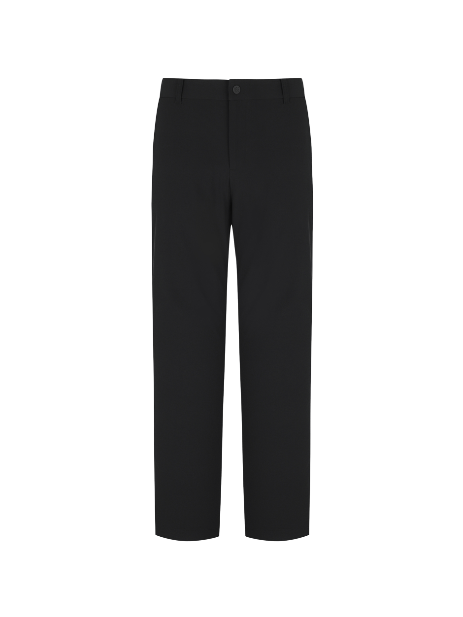 Discovery 高彈力 修身 舒適 長褲 黑色 男