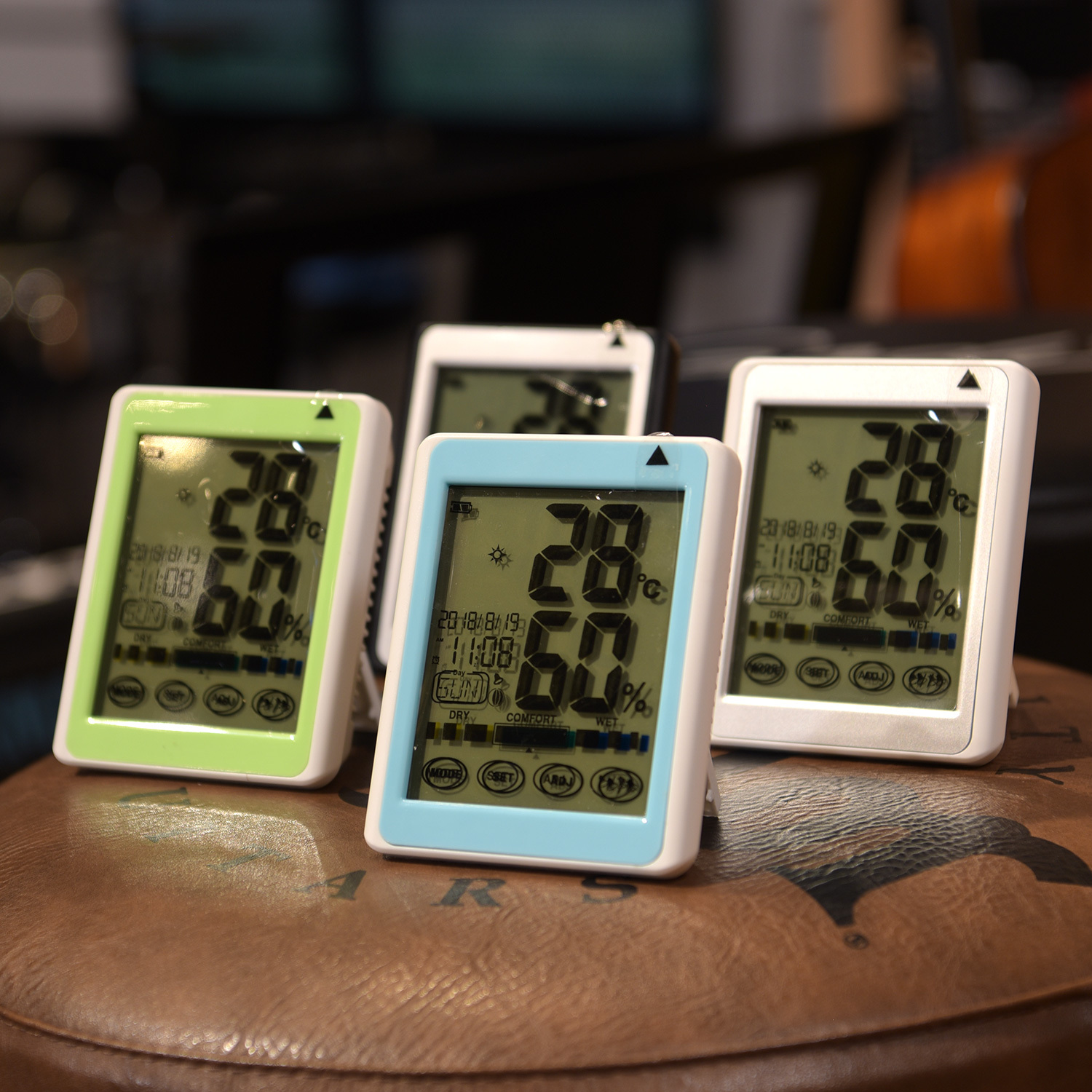 CH-913 多功能電子溫度計 大螢幕溼度計 溫濕度計 室內溫度計 家用濕度計 濕度測量 溫度