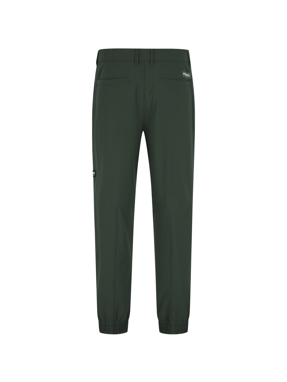 Discovery Essential 日常 慢跑褲 舒適 長褲 綠色 男