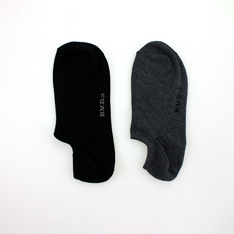 B.V.D。低口直角。男生。加大款。船襪B276