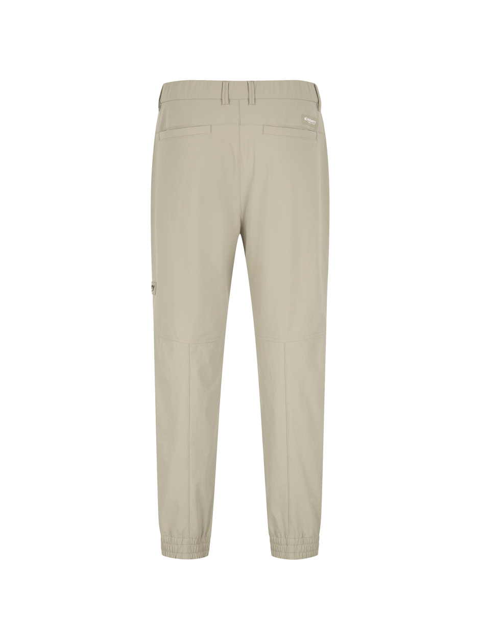 Discovery Essential 日常 慢跑褲 舒適 長褲 卡其 男