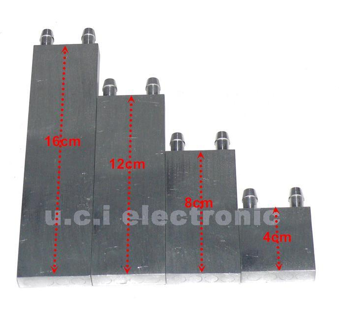 【UCI電子】(G-1) 4x12cm 水冷頭 致冷晶片專用 水族 冷卻