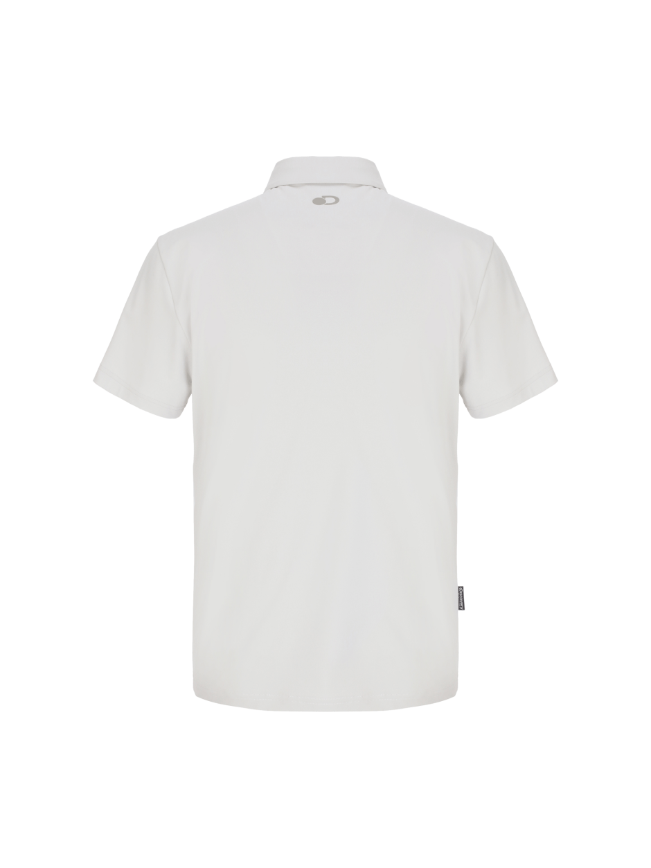 Discovery Innoblock  立領 POLO衫 襯衫 高爾夫 灰色 男