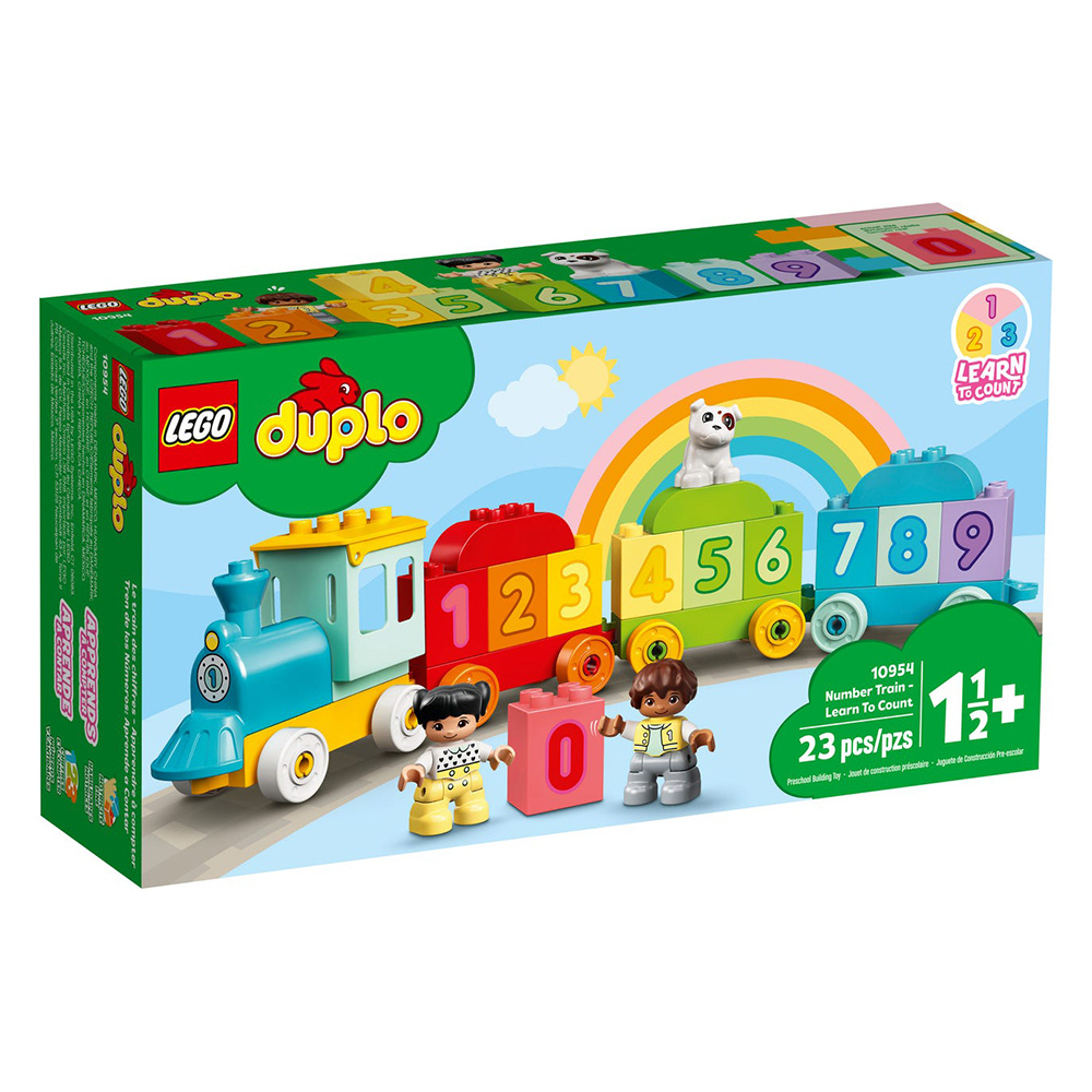 樂高積木 LEGO《 LT 10954  》Duplo 得寶系列 - 數字列車－學習數數