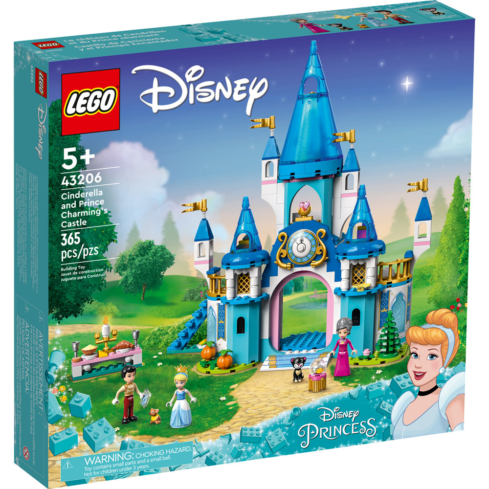 樂高積木 LEGO《 LT 43206 》Disney Princess迪士尼公主系列 - Cinderella and Prince Charming's Castle