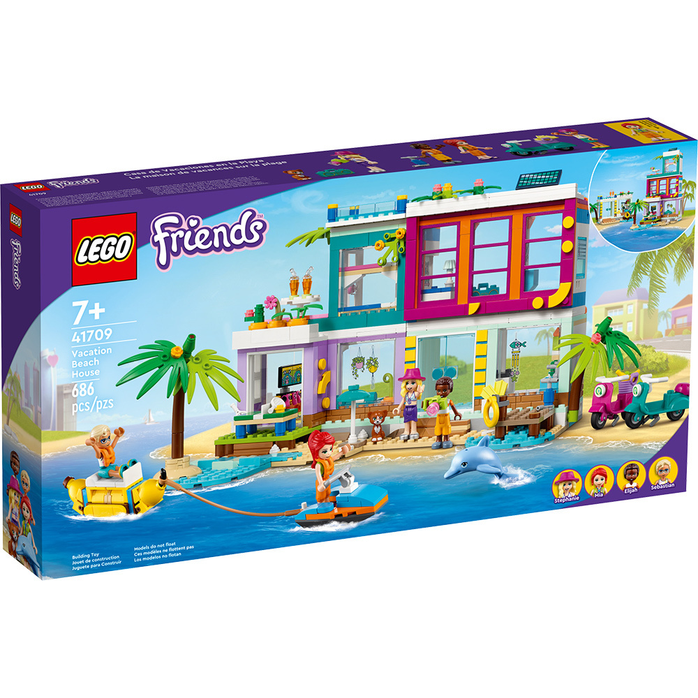 樂高積木 LEGO《 LT 41709 》Friends 姊妹淘系列 - 海濱度假別墅