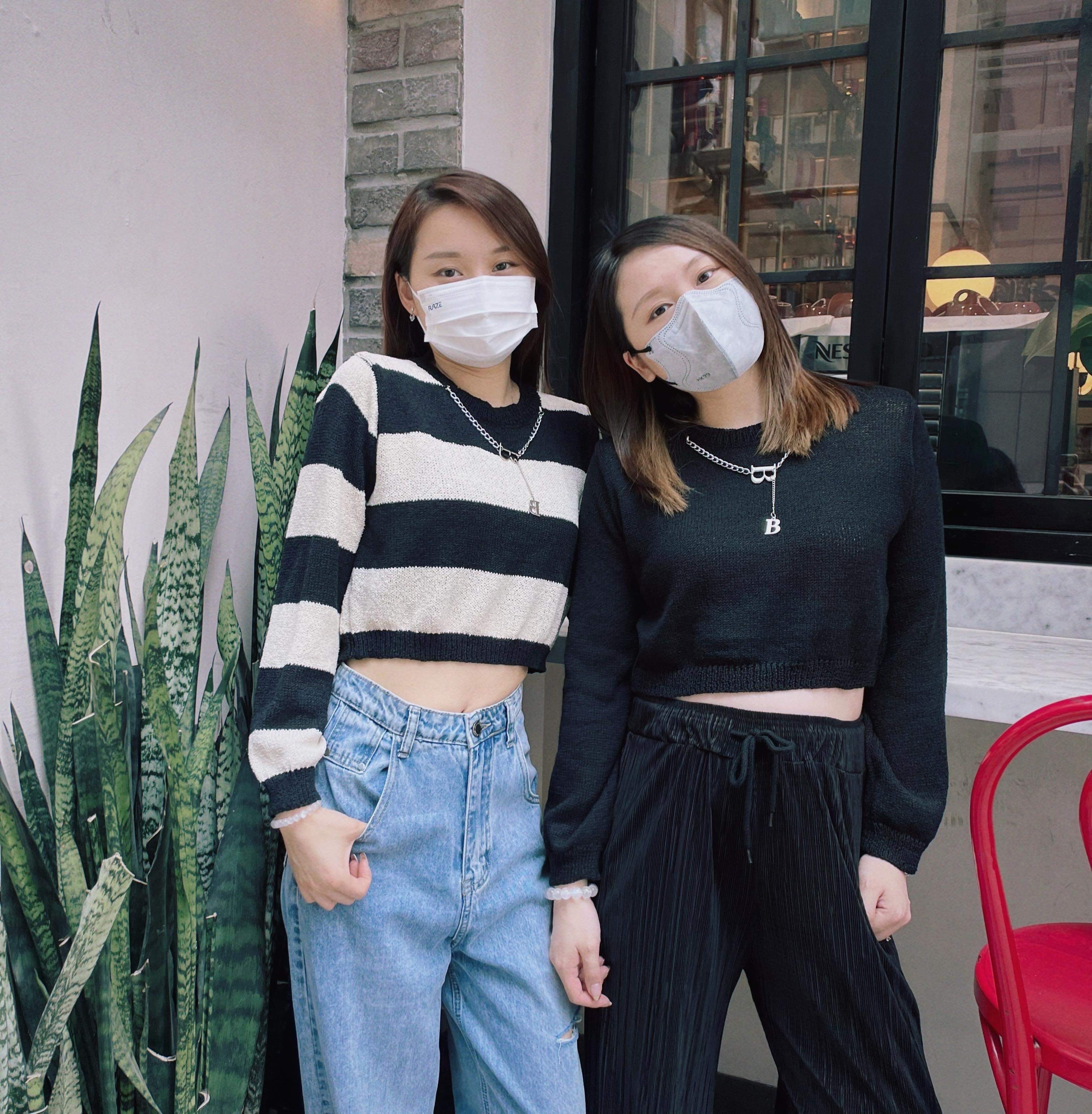 【Hoi2推介】線衫～B字鏈圓領長袖TOP