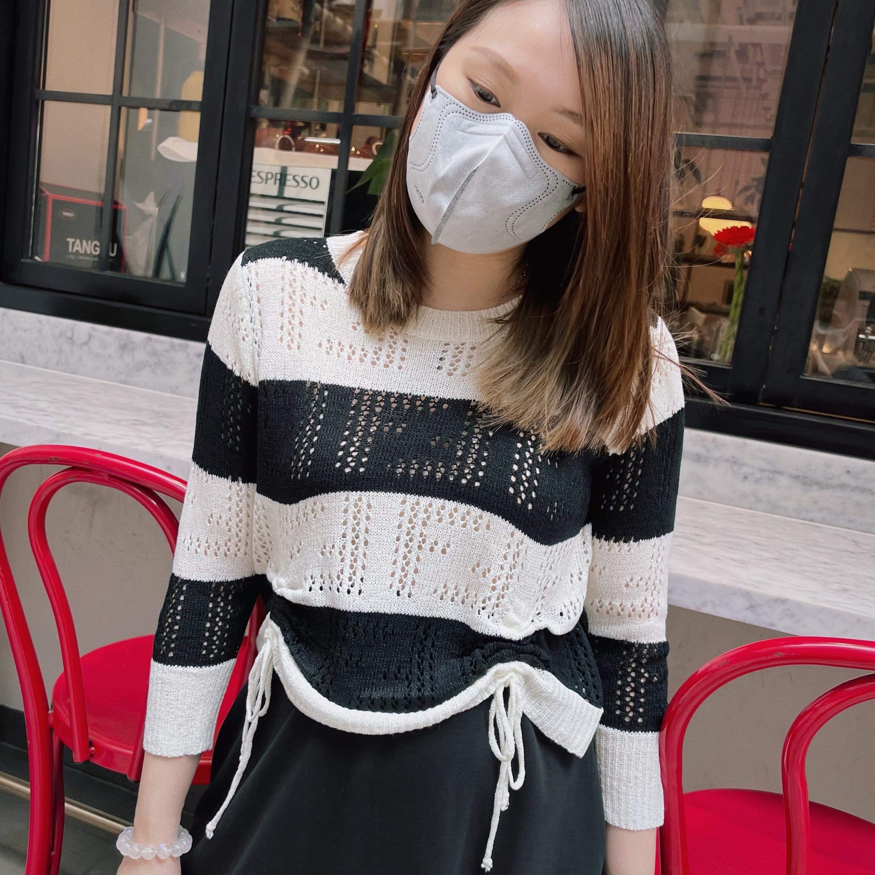 【Hoi2推介】線衫～橫間雙索繩TOP