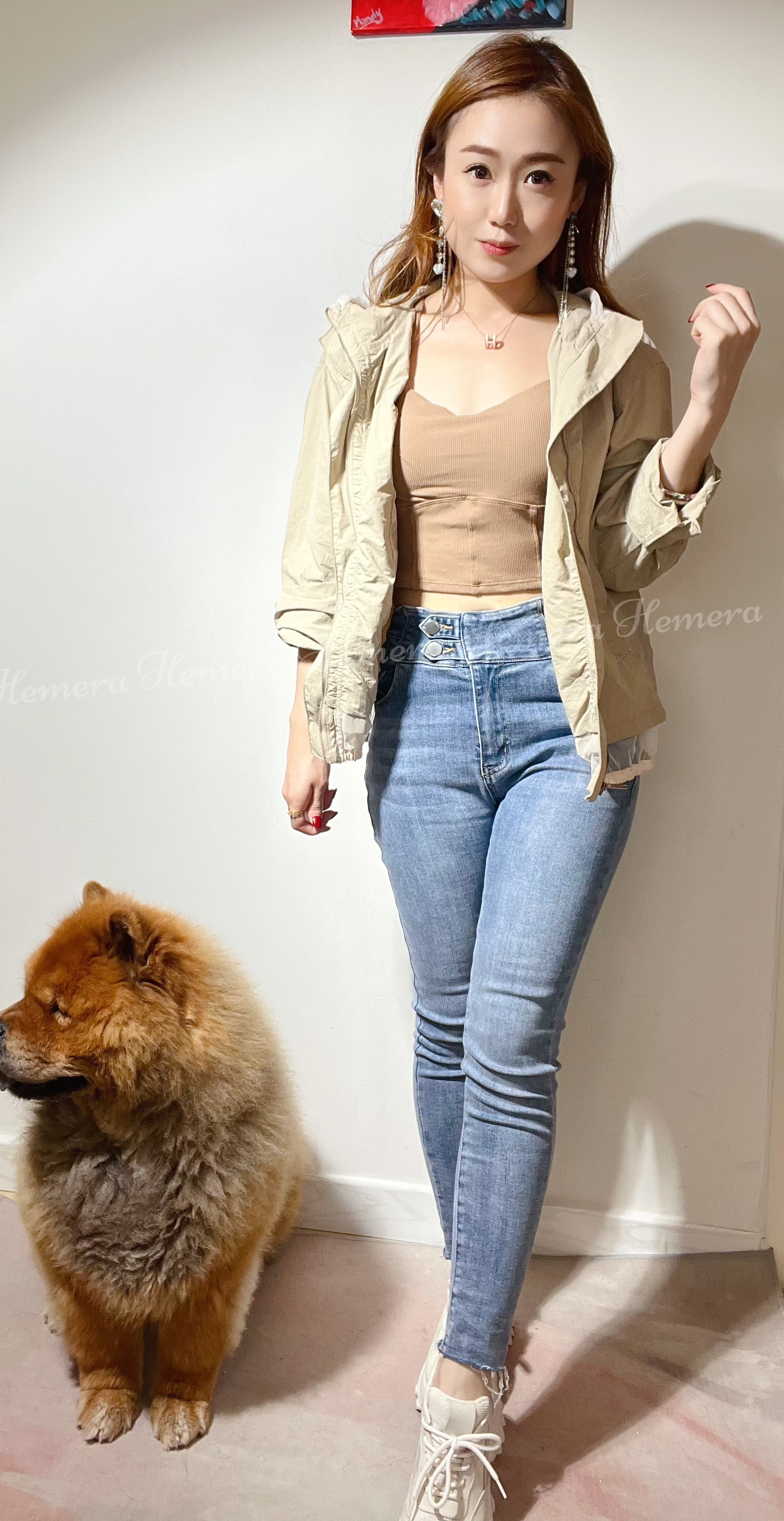 Soft Mesh Edge Trench Coat J22S0922