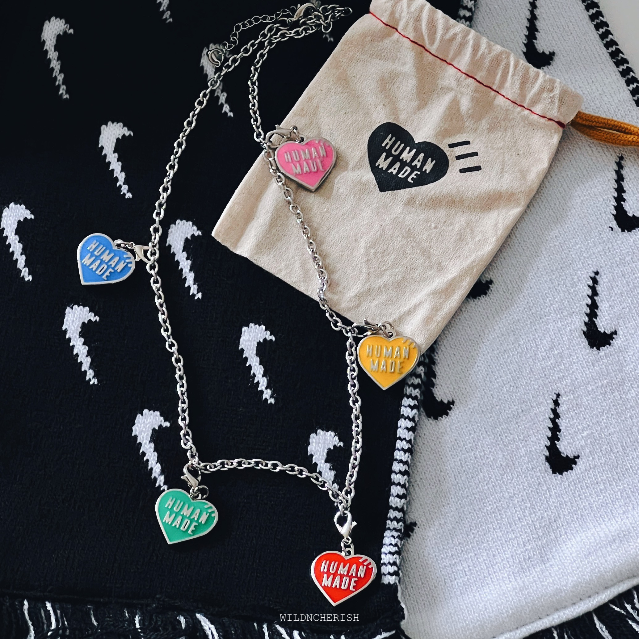 human made five heart necklace - ネックレス