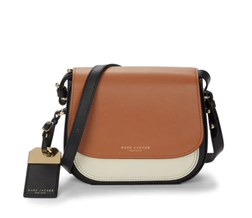 MARC JACOBS Mini Rider Leather Saddle Bag 3278