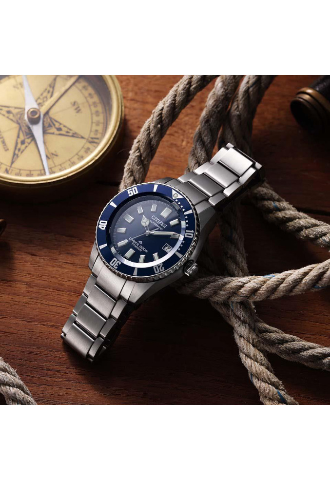 萬年鐘錶 - Citizen 星辰錶  PROMASTER  1977征服潛水復刻抗磁機械錶  NB6021-68L  錶徑41MM