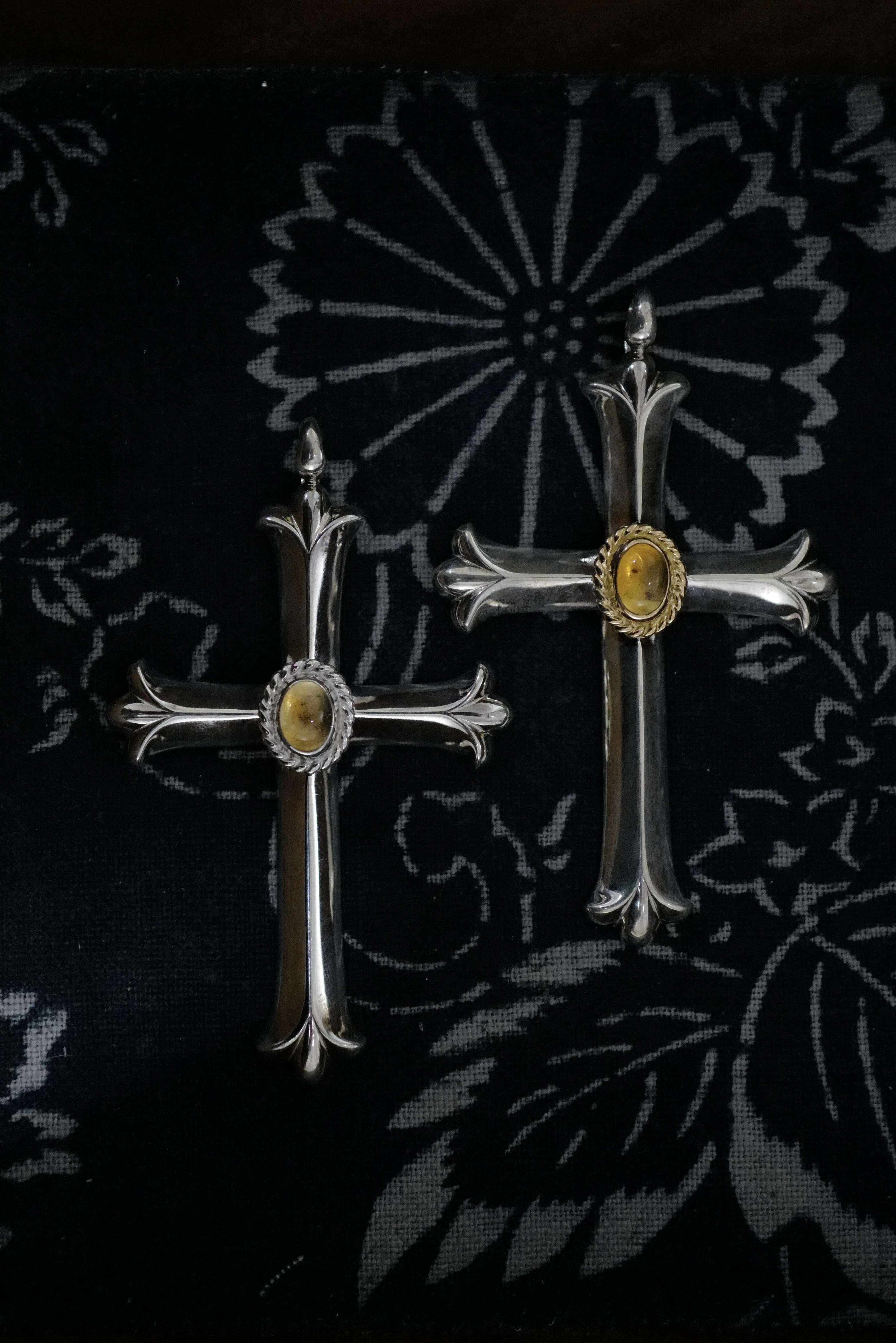 黃晶十字架系列