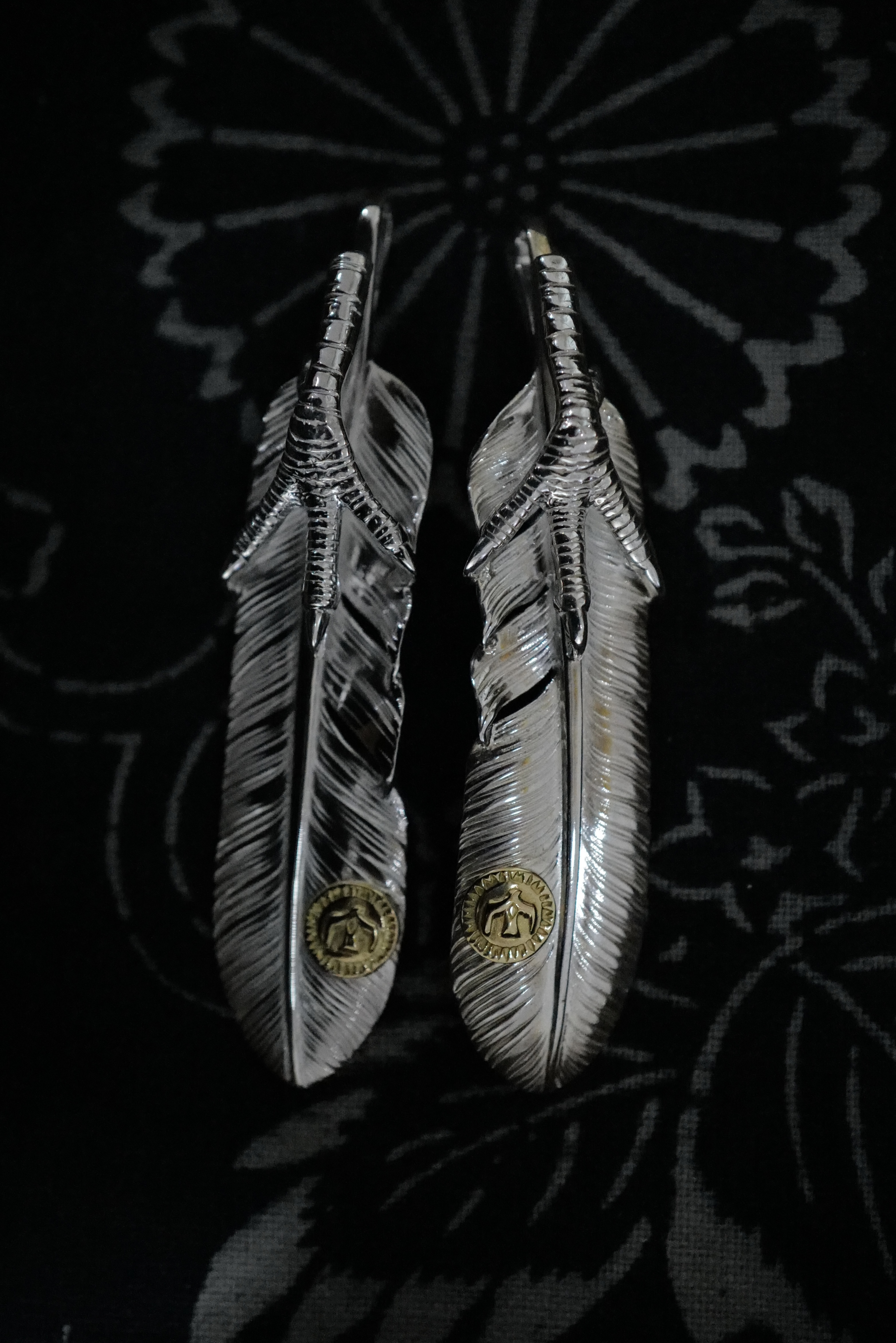 銀爪點金羽毛類 大碼*