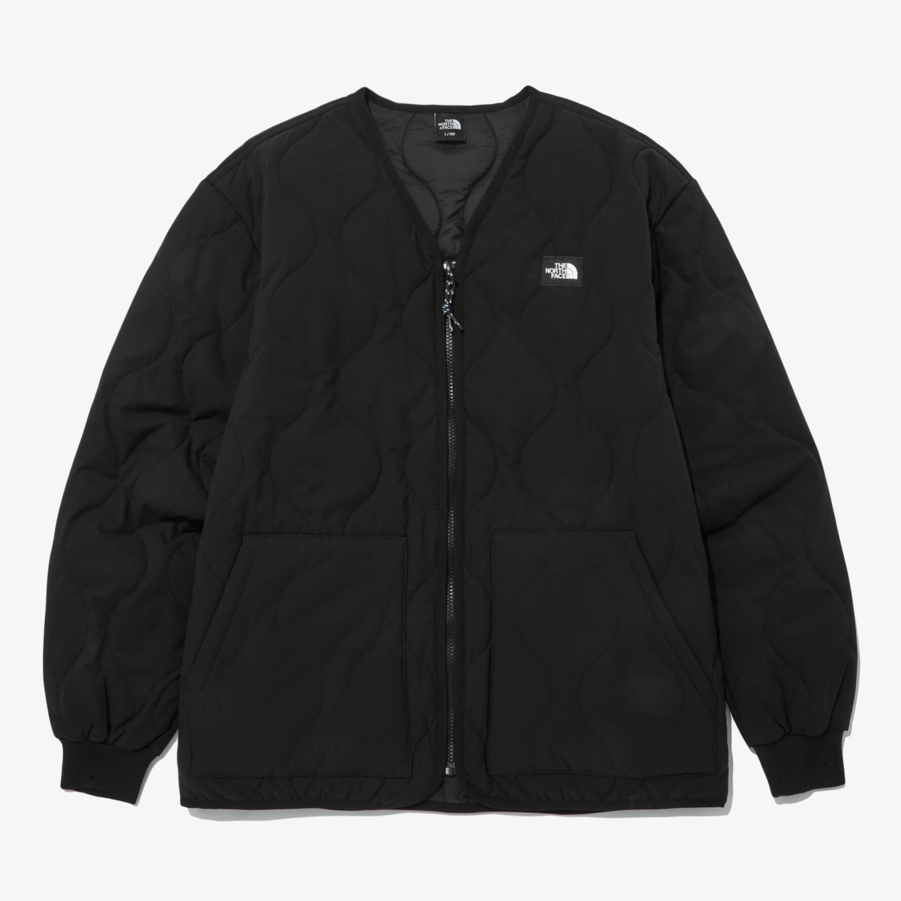THE NORTH FACE CAMPER HEAT 開襟衫 長袖 外套 黑 NJ3NN55A