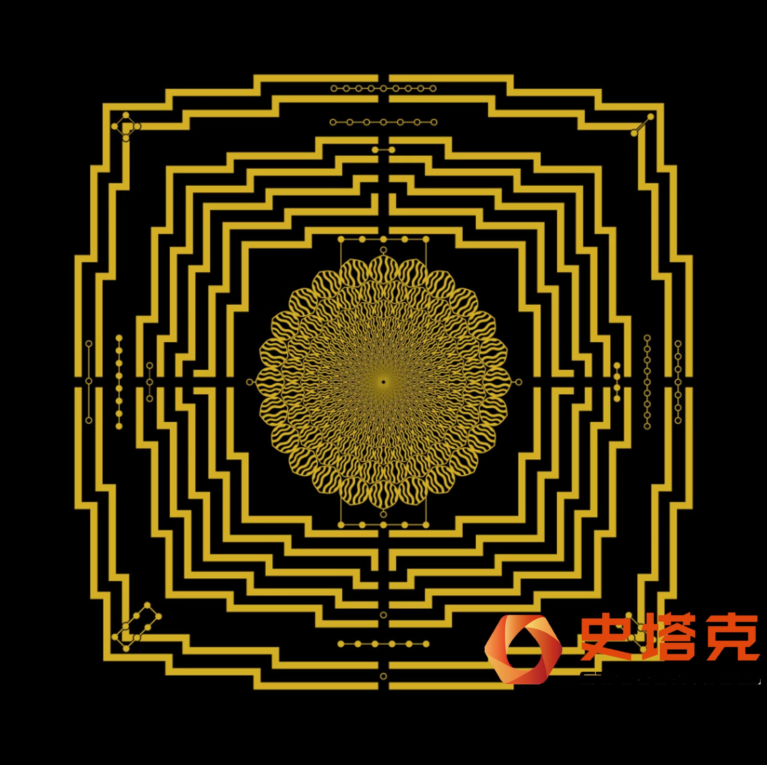 【Muni】河洛牟尼花畫布 54*54cm