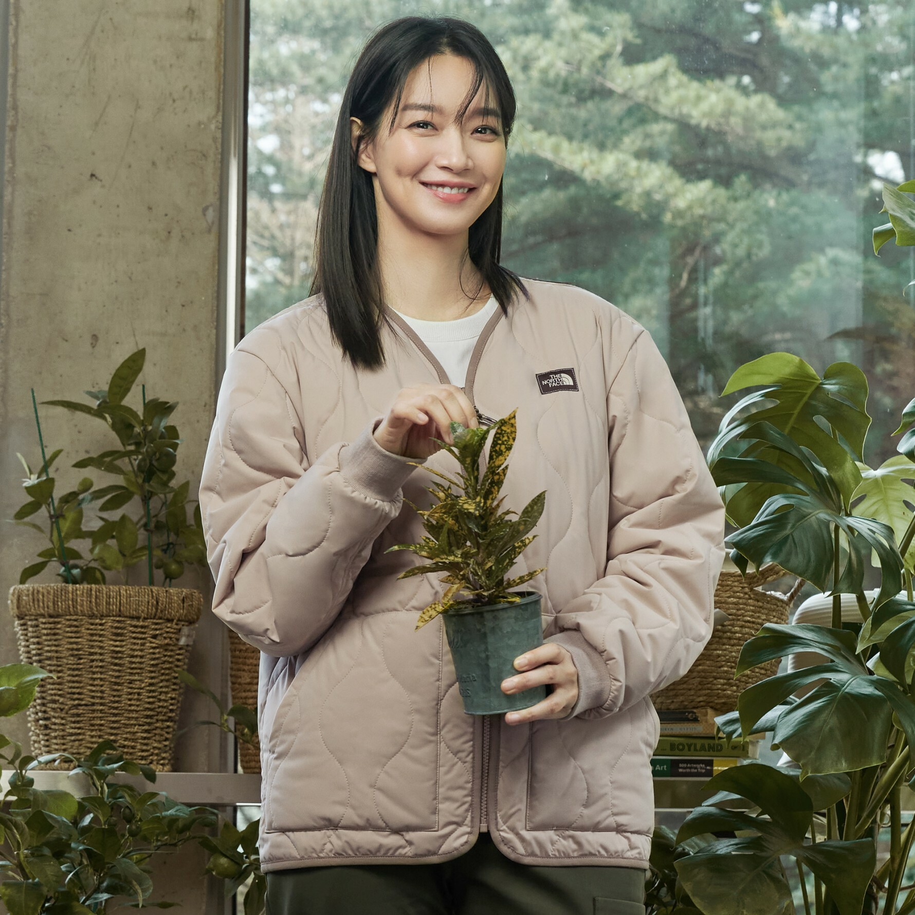 THE NORTH FACE CAMPER HEAT 開襟衫 長袖 外套 奶茶 NJ3NN55C