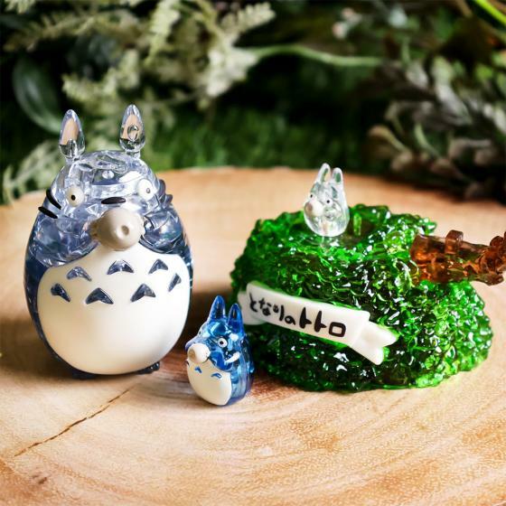 水晶立體拼圖 龍貓 陶笛的音色